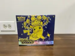 Pokemon Surging Sparks Elite Trainer Box ETB Pokemon Center Exclusive - SEALED - Image 1