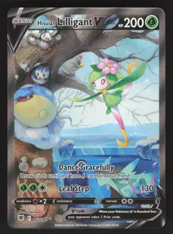 Hisuian Lilligant V 163/189 Alt Art Pokemon TCG Astral Radiance NM - Image 1
