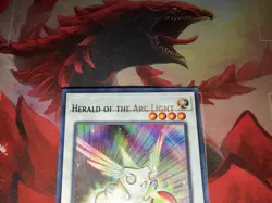 Yugioh - Yummy - Herald Of The Arc Light MISPRINT - JUHU-EN - Image 2