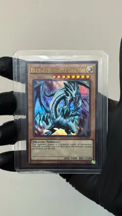 Yu-Gi-Oh! TCG Blue-Eyes White Dragon (Version 2) Legendary Collection Kaiba Mega - Image 1