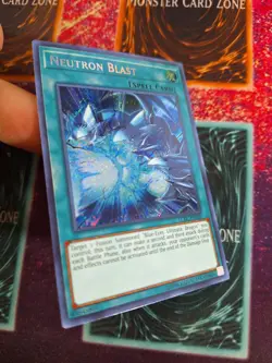 Yu-Gi-Oh! Neutron Blast LCKC-EN041 Secret Rare 1st Edition Near Mint - Image 2