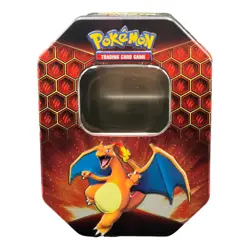 Pokemon TCG: Hidden Fates Charizard Metal Tin Empty No Cards Clean Collector - Image 1