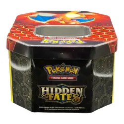 Pokemon TCG: Hidden Fates Charizard Metal Tin Empty No Cards Clean Collector - Image 5
