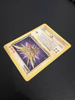 Zapdos 30/62 Fossil Unlimited 1999 Pokemon Card Rare NM - Image 5