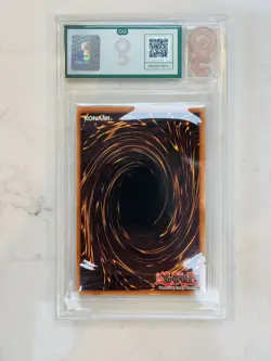 2002 YU-GI-OH! MYSTICAL ELF LOB-E050 1ST EDITION SUPER RARE FOIL CARD OG 9 MINT - Image 3