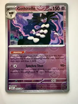 Pokemon TCG Gothitelle 043/086 White Flare Pokeball Card - Image 1