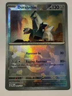 069/131 Duraludon : (Poke Ball Holo) Card : Pokemon TCG Prismatic Evolutions - Image 1