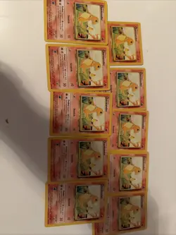 Pokemon Base Set Charmander Card 46/102 NM Condition Lot of 10 for Cheap!! - Image 1