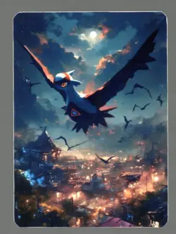 Pokemon Fanart LATIAS Card by SPACED_OUT - Image 1