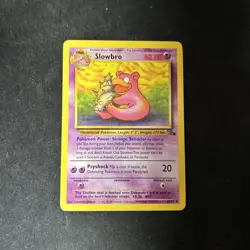 Slowbro 43/62 Uncommon Fossil Pokemon Card D8 - Image 1