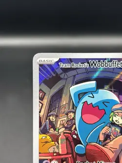 Team Rocket's Wobbuffet 203 Sv: Scarlet & Violet Promo Cards Holo NM - Image 2