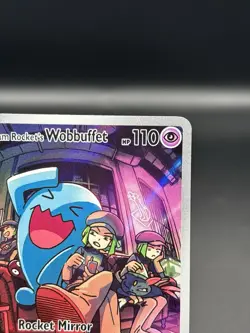 Team Rocket's Wobbuffet 203 Sv: Scarlet & Violet Promo Cards Holo NM - Image 3