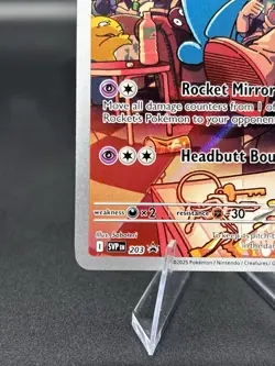Team Rocket's Wobbuffet 203 Sv: Scarlet & Violet Promo Cards Holo NM - Image 5