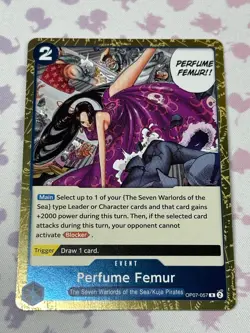 Perfume Femur OP07-057 R 500 Years in the Future One Piece Card TCG NM English - Image 1