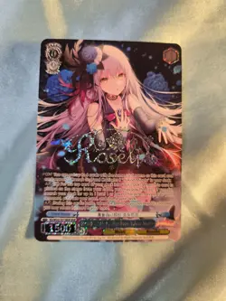 WeiB (Weiss) Schwarz Card Bang Dream Songstress of the Blue Rose Yukina EN. BDR - Image 1