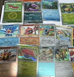 Stack Of Reverse Holo Pokemon Cards (24 Holos, 14 Legendary Commons) - Image 4