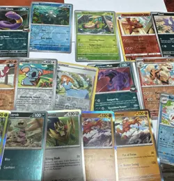 Stack Of Reverse Holo Pokemon Cards (24 Holos, 14 Legendary Commons) - Image 5