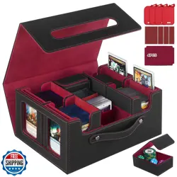 STTRBOX Trading Card Storage Box for MTG, MTG commander deck box， - Image 1