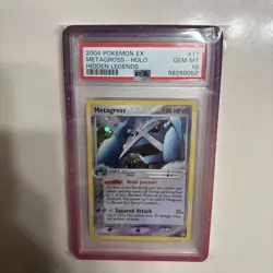Pokemon Metagross EX TCG Hidden Legends Holo Rare Card 11/101 - Image 1