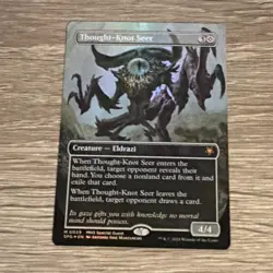 MTG English Thought-Knot Seer (Borderless) NM Foil Special Guests - Image 1