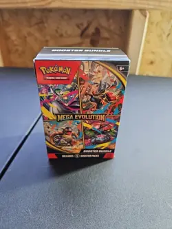 Pokemon Mega Evolution Booster Card Pack Sealed Box Is Not Sealed - Image 1