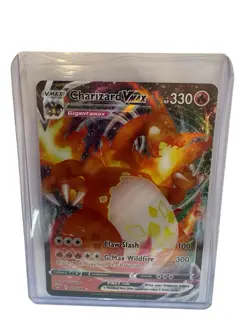 Pokemon Gigantamax Charizard VMAX Darkness Ablaze Holo Card 020/189SWSH03 - Image 1