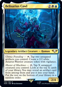 Belisarius Cawl Warhammer 40,000 HEAVILY PLD Artifact Rare CARD ABUGames - Image 1