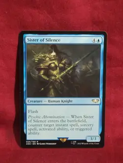 ~ Sister of Silence ~ NM ~ UB: Warhammer 40K ~ MTG ~ - Image 3
