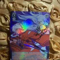 Inuyasha AND LORD SESSHOMARU Pretty Maiden GIRL Anime Holo Waifu Card - Image 2
