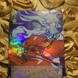 Inuyasha AND LORD SESSHOMARU Pretty Maiden GIRL Anime Holo Waifu Card - Image 5