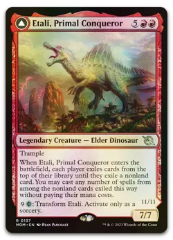 Etali, Primal Conqueror #137 (Foil) (NM) March of the Machine MOM Magic MTG - Image 1