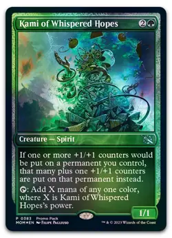 Kami of Whispered Hopes #383 (Foil) (NM) March of the Machine PPMOM Magic MTG - Image 1