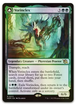 Vorinclex #213 (Foil) (NM) March of the Machine MOM Magic MTG - Image 1