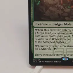 Badgermole Cub Magic the Gathering Avatar The Last Airbender Mythic PACK FRESH!! - Image 4