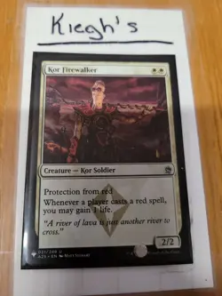 Mtg Kor Firewalker *Various Sets* - Image 1
