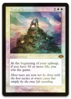 Test of Endurance (Retro Frame) #276 (Foil) NM Dominaria Remastered Magic MTG - Image 1