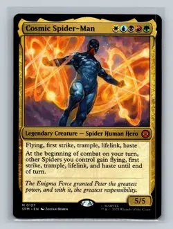 MTG - Cosmic Spider-Man - 127 - Marvel's Spider-Man - Mythic - NM - Image 1