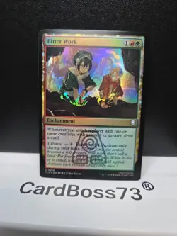 Bitter Work Avatar: The Last Airbender Foil U 0210 - Image 1