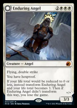 Enduring Angel - Innistrad: Midnight Hunt (MID) - Image 1
