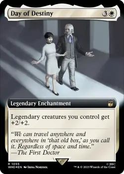 FOIL - Day of Destiny (Extended Art) (Surge Foil) - Universes Beyond: Doctor Who - Image 1