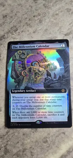 The Millennium Calendar (Extended Art) The Lost Caverns of Ixalan Foil MTG NM - Image 1