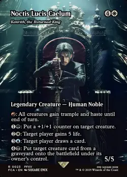 MTG Final Fantasy Through the Ages R Kenrith, the Returned King #0023 - Image 1