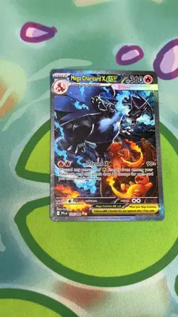 Mega Charizard X ex - 125/094 - SIR - Phantasmal Flames - Pokemon Card - NM/M - Image 2