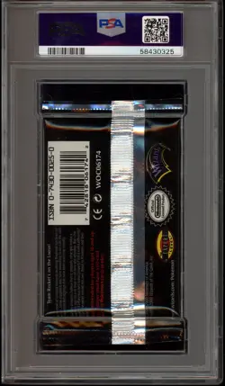 Pokemon Team Rocket 1st Edition Jessie/James Art Sealed Booster Pack PSA 10 - Image 2