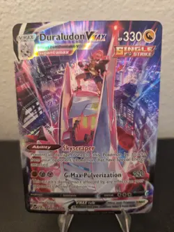 Pokemon Duraludon VMAX Trainer Gallery Rare Silberne Sturmwinde TG21/TG30 NM DE - Image 1
