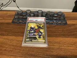 2025 Pokemon Destined Rivals Cynthia's Garchomp ex FA Hyper Rare #241/182 PSA 10 - Image 1