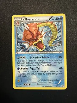 Gyarados XY109 Pokemon XY Black Star Promo Cosmos Holo 2016 - Image 1