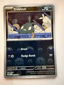 Pokemon TCG White Flare - Trubbish 059/086 Pokeball Pattern Holo English Mint/NM - Image 1