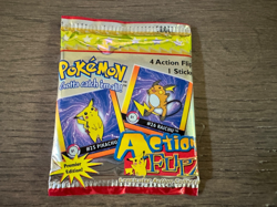 1999 Pokemon Action Flipz Sealed Booster Pack Premier Edition New - Image 1