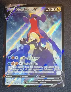 Pokemon Garchomp V TG23/TG30 Astral Radiance Ultra Rare Full Art Holo - Image 1